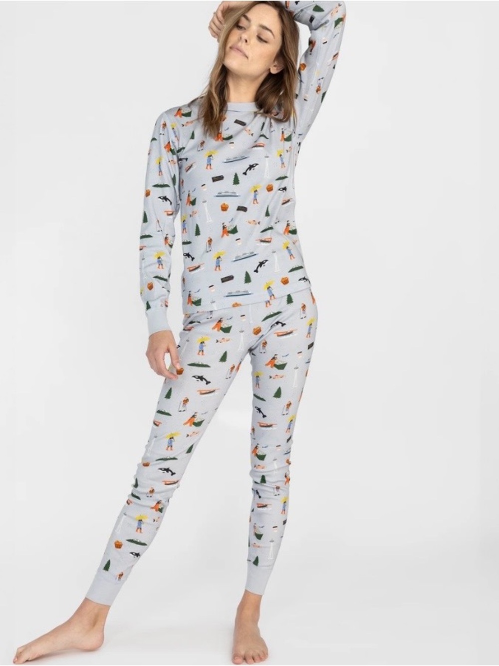 Smaller Things Pajama Set - Seattle